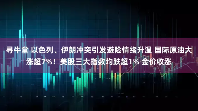 寻牛堂 以色列、伊朗冲突引发避险情绪升温 国际原油大涨超7%！美股三大指数均跌超1% 金价收涨
